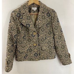 Ann Taylor Loft Women’s  Vintage Blazer Fully Lined  Botton Down Size: 6 Petite